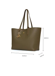 U.S. Polo Assn. Khaki Women's Shoulder Bag Us25197