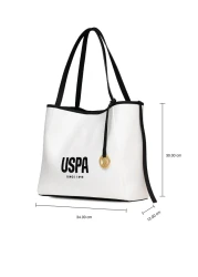 U.S. Polo Assn. White Women's Shoulder Bag Us25312