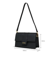 U.S. Polo Assn. Us25132 Model Black Women's Shoulder Bag