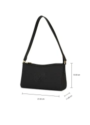 U.S. Polo Assn. Women's Black Shoulder Bag Us25257