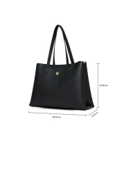 U.S. Polo Assn. Women's Black Shoulder Bag Us25186