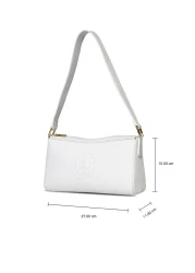 U.S. Polo Assn. White Women's Shoulder Bag Us25257