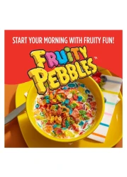 Post Fruity Pebbles Rice Cereal, 425g