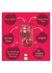 فيليز فروتز وجبة خفيفة من نكهة الفراولة والموز 15 غرام حزمة من 5