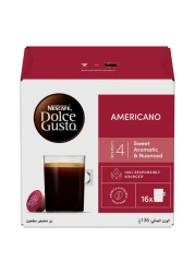 Nescafe Dolce Gusto Cafe Americano Coffee Pods, 128g