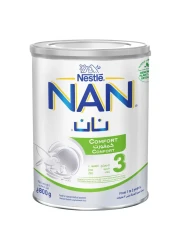نستله نان كومفورت 3 تركيبة حليب للنمو من عمر 1 إلى 3 سنوات 800 غرام