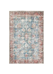 Vince Sky 150 x 80 cm Carpet Knot Home Designer Rug for Bedroom Living Dining Room Office Soft Non-slip Area Textile Decor