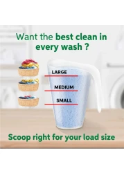 أريال كور + مسحوق غسيل سريع الذوبان للغسالة الأوتوماتيكية برائحة زهور داوني 2.5 كغ، حزمة من 4