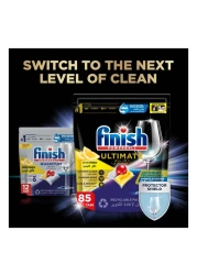 فينيش باور بول كوانتم الكل في واحد لغسالة الأطباق برائحة الليمون علبة من 85