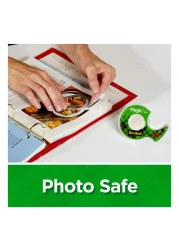 سكوتش ماجيك شريط لاصق مع موزع بلاستيكي 104 بقياس 0.5x450 بوصة 3M