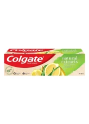Colgate Natural Extracts Lemon Toothpaste Refreshing Clean 75ml