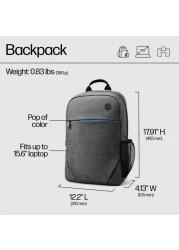 HP Prelude Backpack 15.6 inch Grey