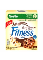 نستله فيتنس ألواح حبوب بالشوكولاتة والموز، عبوة من 6 قطع، 23.5 غرام