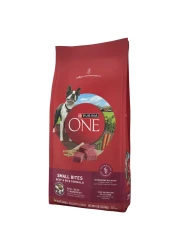 Purina ONE Small Bites Beef &amp; Rice Formula, Dog Food 3.63kg