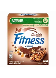 نيستله فيتنس لوح برقائق حبوب الإفطار والشوكولاتة، 23.5 غرام ، حزمة من 6