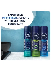 NIVEA MEN Antiperspirant Spray for Men Fresh Active Fresh Scent 150ml