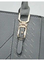 New Shoulder Handbag With Fur Ball Pendant Casual Style Mother s Day Gift For Mom Must Have For Mom Perfect For Office College Work Business Commuting Outdoor Travel Outing Best Mothers Day Gifts Ever