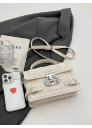 High End Small Bag Women s Bag 2025 New Fashion Summer Crossbody Bag Internet Celebrity Popular Versatile Hand Held Small Square Bag