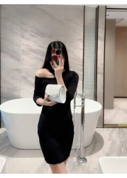 1pc Classic Pleated Satin Evening Dress Clutch Bag Formal Party Handbag Romantic Wedding Bridal Envelope Bag With Rhinestone Decor Chain Shoulder Bag Tready Party Bags Perfect For Party Wedding Prom D