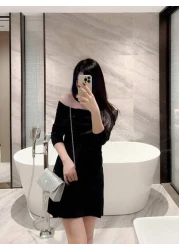 A Glittering Shiny Flip Evening Bag Mini Party Clutch With Pleated Design Envelope Bag With Chain Tready Bride Bag Perfect For Party Wedding Prom Dinner Banquet Matching With Wedding Dress Formal Dres