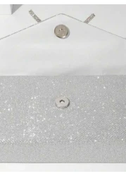 Glitter Bowkont Decorate Purse With Top Handle Evening Bag Black Crossbody Bags Wedding Party Shoulder Bag