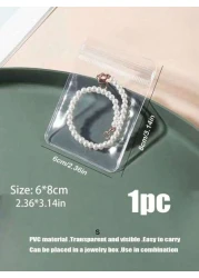 1pc PU Leather Waterproof Makeup Bag Convenient Toiletry Organizer Large Capacity Double Layer Makeup Case Summer Travel Vacation Home Bathroom Decor Holiday Makeup Organizer