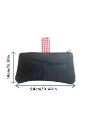 Dual Purpose Large Capacity Portable Makeup Bag Stationery Organizer Pencil Case Minimalist Design For Everyday Carry Including Lipstick