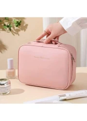 Multi Function Makeup Bag Large Capacity Cosmetic Organizer Travel Portable Handheld Waterproof Toiletry Bag Travel Essential Makeup Organizer