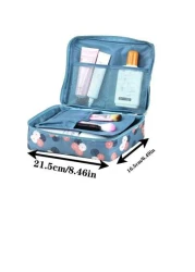 1pc Cosmetic Bag Set Toiletry Organizer Bag Travel Makeup Bag Lightweight Travel Essential Jewelry Organizer Lip Gloss Organizer Nail Polish Organizer Cosmetic Storage OrganizerSummer Travel Vacation