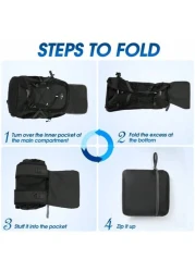 NEWHEY Lightweight Hiking Backpack 40L Packable Daypack For Men Waterproof Camping Bag Foldable Outdoor Sport Travel Climbing Trekking Camping Backpack For Travel