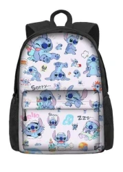 Disney 1pc Disney Women s Backpack Stitched Backpack Cartoon Large Capacity Backpack Insulated Lunch Bag Laptop Compartment Suitable For Holiday Or Birthday Gift Daily Work Commute