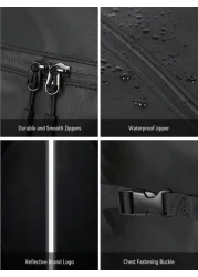 Cycling Backpack Motorcycle Helmet Bag Full Helmet Backpack Women Knight Bag Waterproof Travel Bag Travel Man Large Capacity Multi Functional For Work Travel Business For Hiking Camping For Women And