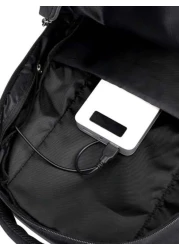 USB Convenient Charging Multi Pocket Backpack Men Purse Can Hold 15 6 Inch Computer Bag Lightweight School Bag Large Capacity Travel Bag Commuter Convenient Day Bag Multi Functional Book Bag For Stude