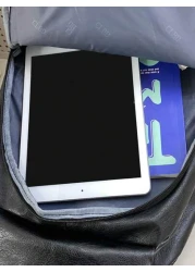 peach tree حقيبة ظهر كبيرة السعة مقاومة للماء، مناسبة للمدرسة والحاسوب والسفر والتخييم والأنشطة الخارجية، بتصامي