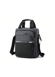 Men s Diagonal Shoulder Bucket Bag PU Material Laser Colored Fabric Cool And Fashion Exquisite And Compact Adjustable Shoulder Strap Contrasting Letter Decoration Scream Bag Multi Functional Outdoor G