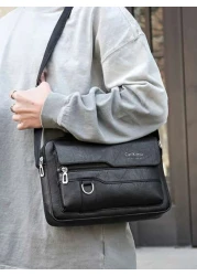 Men s Briefcase Horizontal Business Casual Small Backpack Vintage Travel Essentials Holiday Essentials Bag For Men Camping Sling Bag For Men Valentine s Day Stickers Bags Men Summer Back To School Val