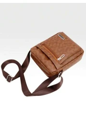 Men s Bag Casual Shoulder Bag Men s Bag Casual Cross Body Bag PU Leather Bag Business Bag For Gifts For Christmas Gifts Side Bags For Sling Bag For Crossbody Bag Shoulder Bag Dad Gifts Boyfriend Gifts