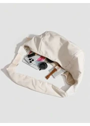 1pc Forest Style Men s Shoulder Bag Tote Bag Large Capacity Lightweight Diagonal Crossbody Dumpling Bag Casual Shoulder Boho Crescent Messenger Bag Nylon Backpack