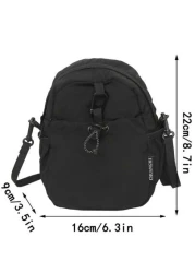 حقيبة مربعة صغيرة عصرية متعددة الاستخدامات للرجال 2025، حقيبة كروسبودي كاجوال بسيطة، حقيبة كتف مقاومة للماء لل