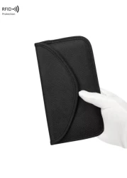 حقيبة عزل إشارة مفتاح السيارة عبر الحدود الجديدة، محفظة عزل إشارة RFID مانعة للسرقة
