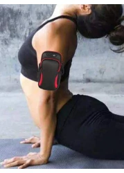 1PC Universal Waterproof Mobile Phone Arm Bag With Double Layer Zipper The Perfect Outdoor Sports Arm Bag For Men Women Adjustable Band For Running Hiking Cycling More Securely Store Your Mobile Phone