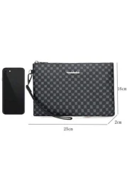 NEW 2024 Men Wallet Pu Leather Men s Business Wallet High Quality Clutch Bag Male Hand Bag Coin Purses Men Christmas Holiday Thanksgiving Gifts For Men Leather Bag Funny Gifts Vacation Boyfriend Gifts