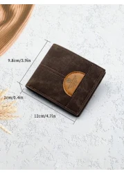 HOVI'S محفظة رجالية قصيرة - حاملة بطاقات متعددة أنيقة وقابلة للحمل لشباب الرجال