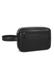 peach tree قطعة واحدة شنطة رجالية أعمال بعصا من علامة تجارية بشجرة الخوخ مصنوعة من بي يو ذات وسادة مربعة وحبل للمعص