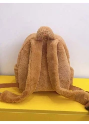 1 حقيبة مدرسية كبيرة السعة ذات طبعة كابيبارا الجميلة للطلاب الأحياء. حقيبة مدرسية أنيقة ذات جيوب متعددة. حقيبة