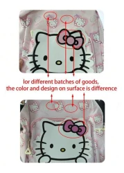 Sanrio Kawaii Backpack Anime Cartoon Figure Outdoor Travel Storage Bag Cute Shoulder Bag There May Be Slight Differences In Design And Color Between Different Batches Some Parts May Be Random Bag Cinn