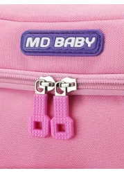 1pc Kids Cute Cartoon Green Dragon Print Backpack With Wide Strap Back Support Design Suitable For School Daily Use