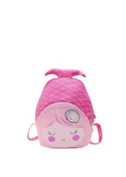 1pc Girls Mermaid Design Backpack