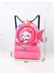 حقيبة ظهر مقاومة للماء مع فصل الجاف والرطب - مثالية لتخزين السباحة