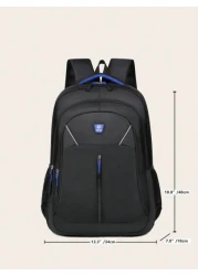 New Lightweight Laptop Backpack Suitable For School And Travel Adjustable Shoulder Straps Multi Compartment Design Durable Polyester Casual Backpack For Men Women With Secure Zipper Closure Student Ba